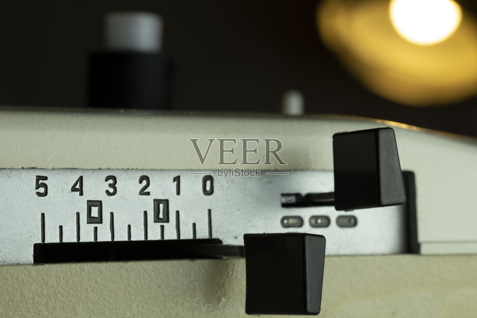 带有精确标记引擎的数字标记。照片摄影图片