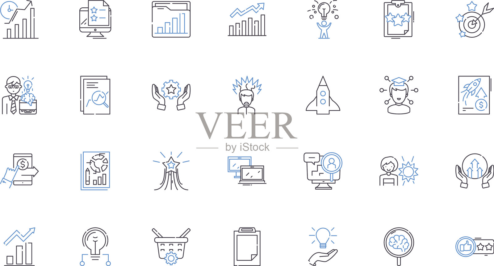 框架线图标收集后台脚手架图标素材