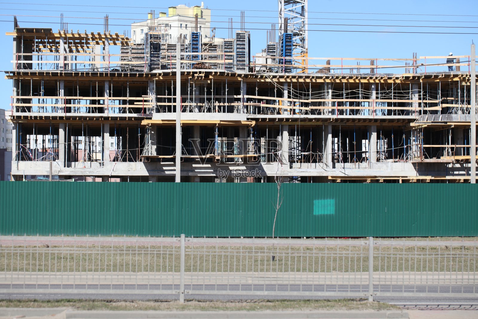 建筑工地照片摄影图片