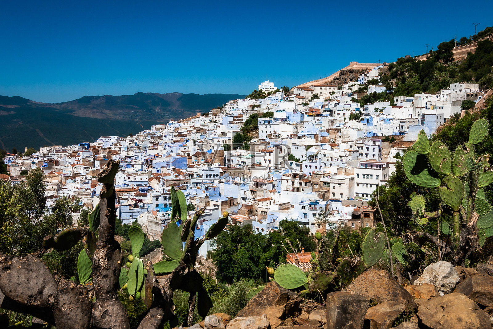 摩洛哥舍夫沙万的景色照片摄影图片