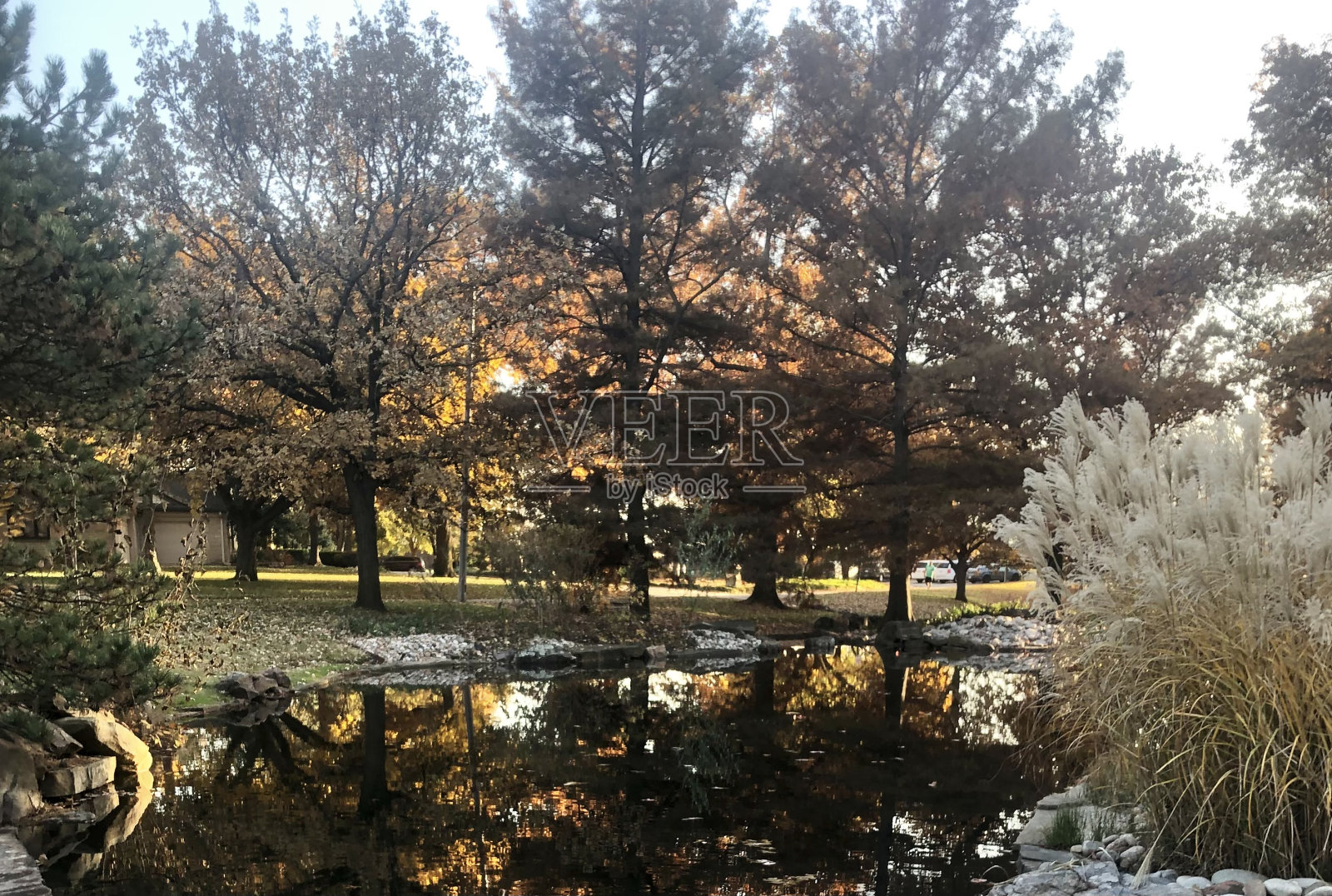 威奇托，堪萨斯州-伊斯特伯勒公园照片摄影图片