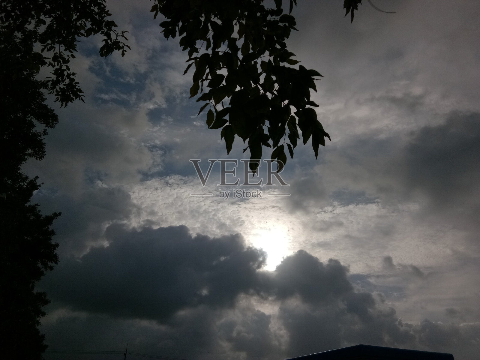 多云的天空，黄昏，泰国照片摄影图片