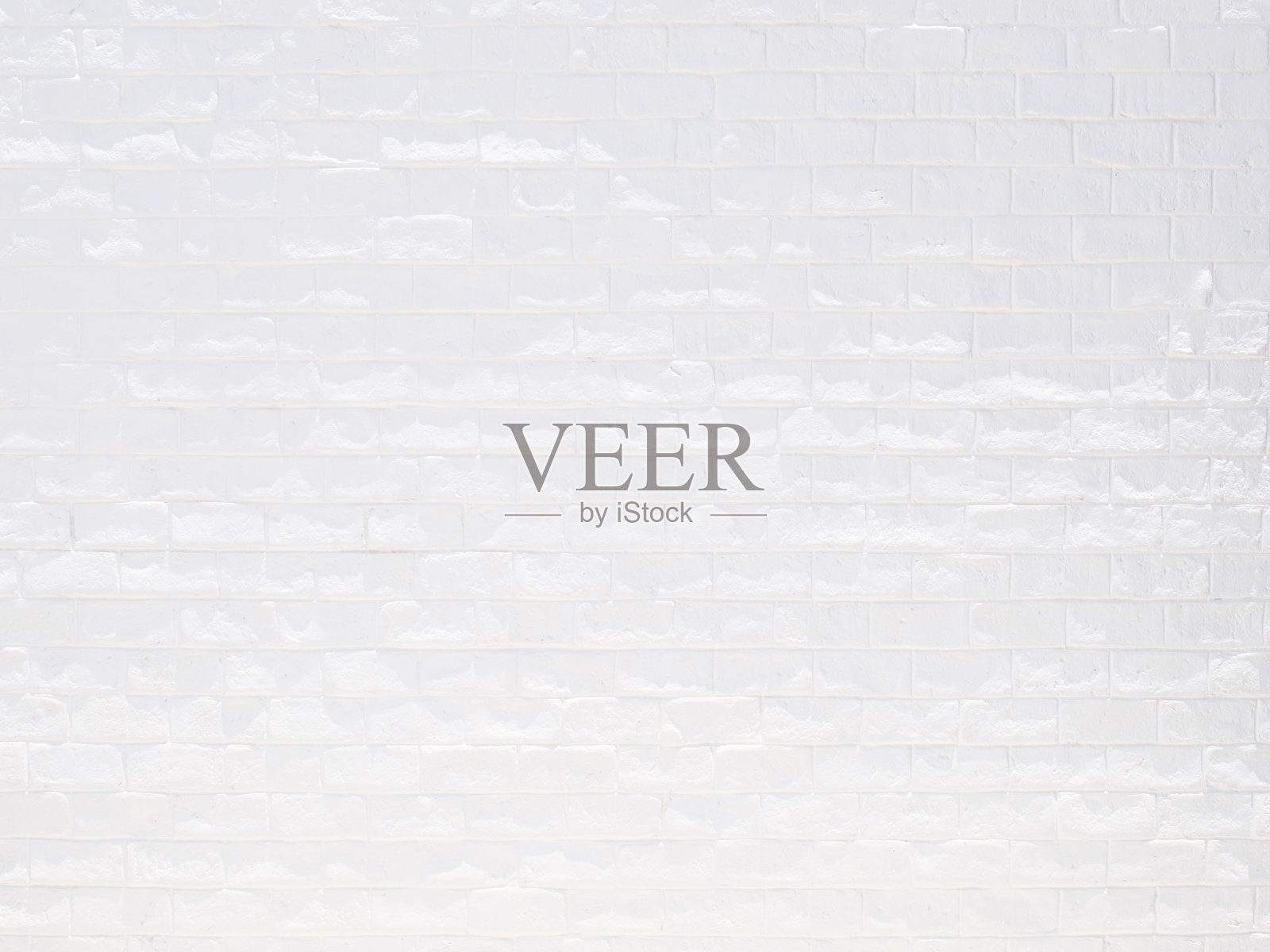 咖啡店外的白色砖墙照片摄影图片