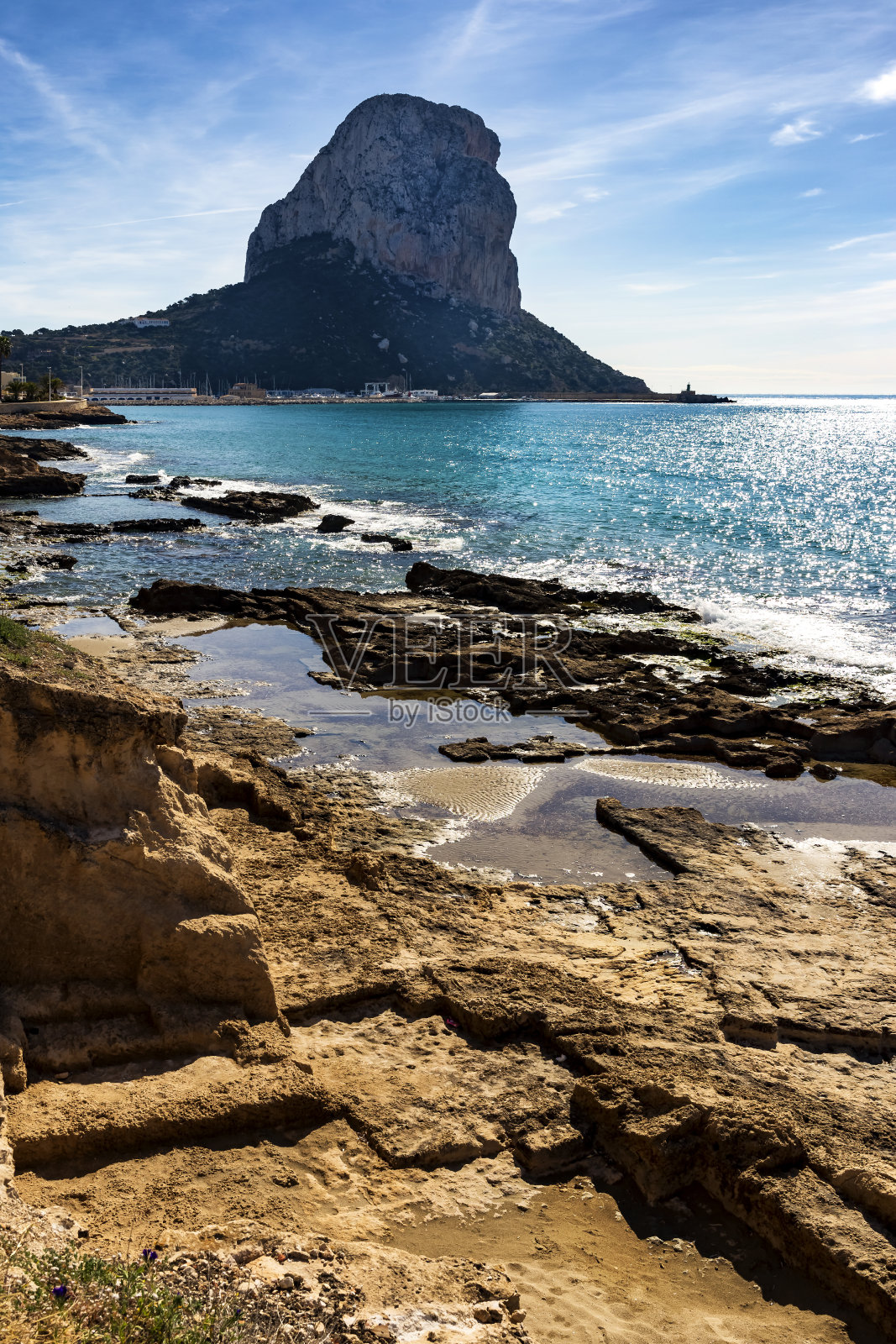 Peñón de Ifach照片摄影图片