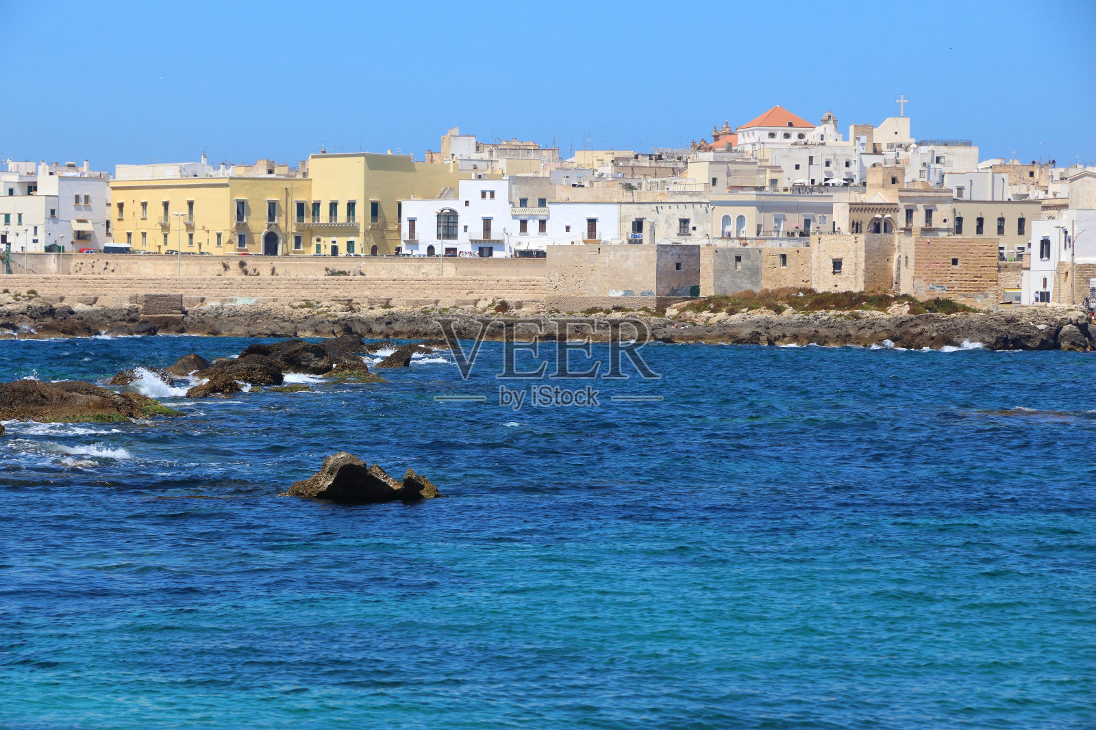 意大利的加利波利镇照片摄影图片