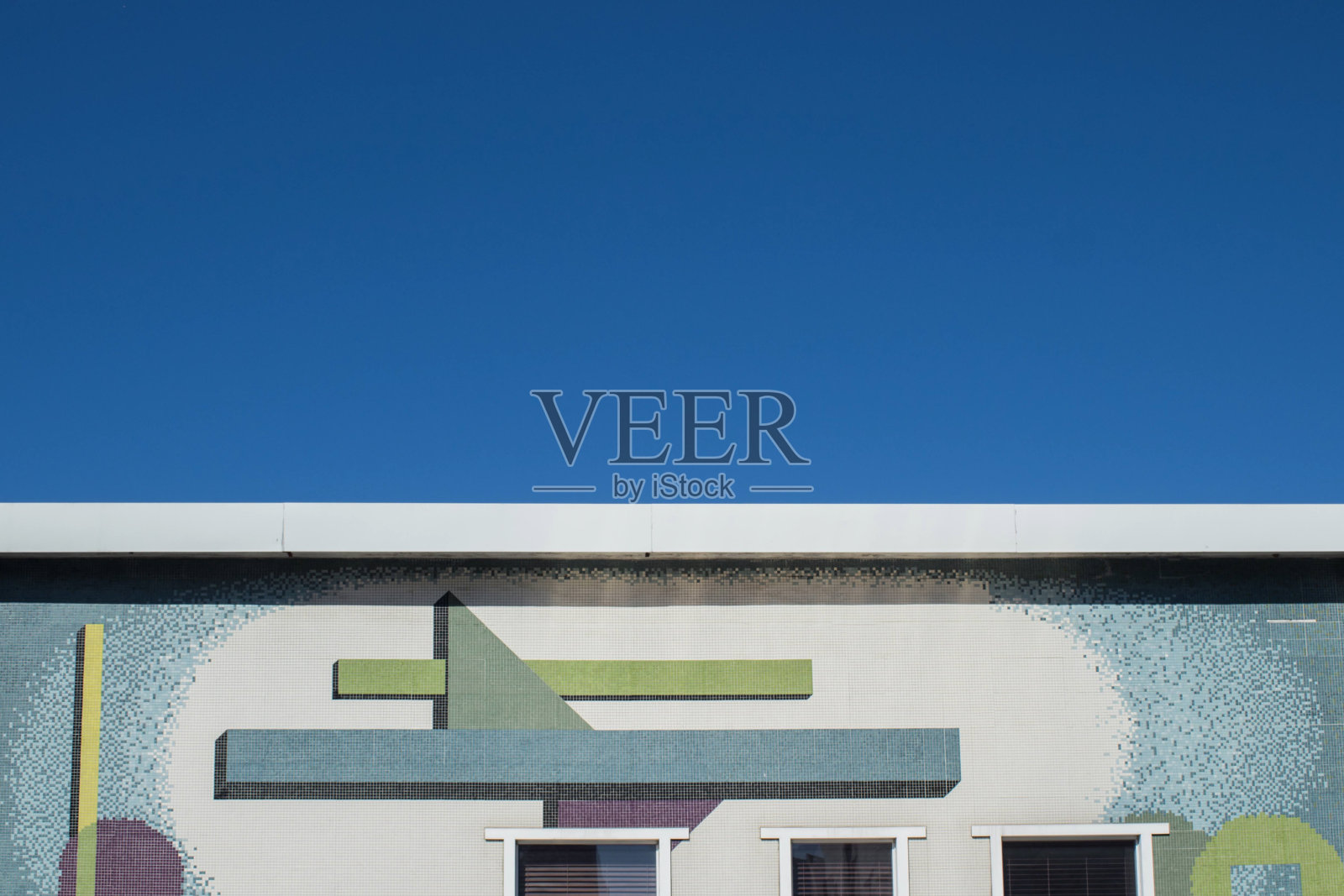 墙上的艺术照片摄影图片