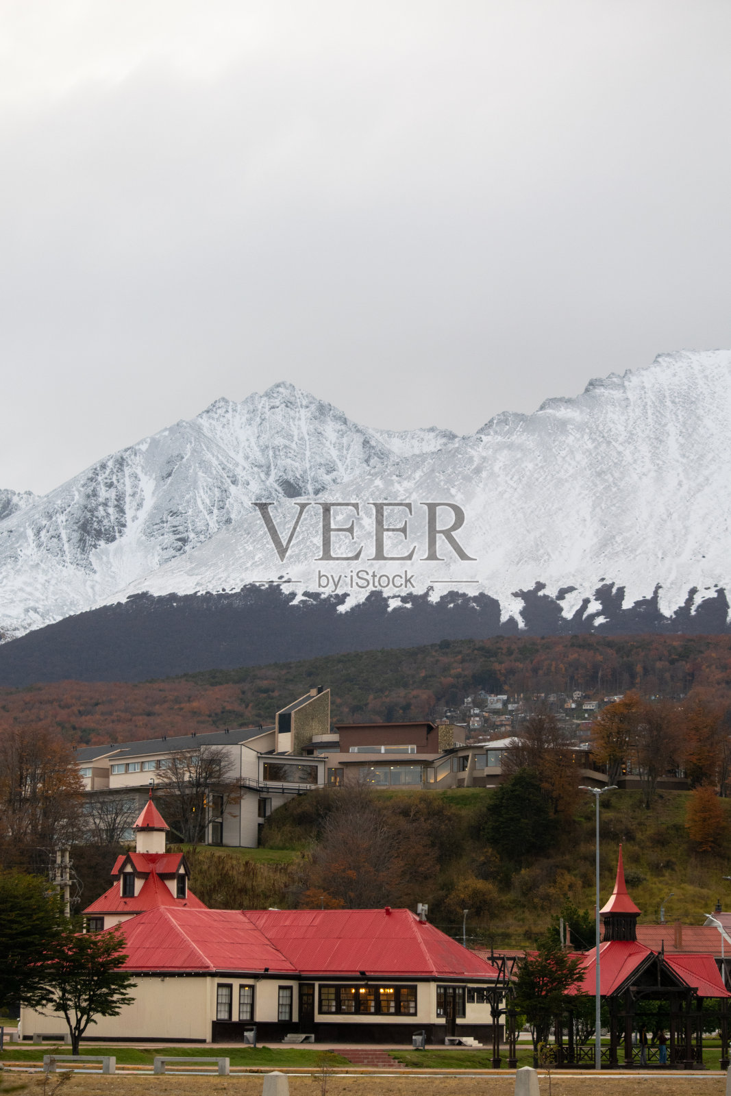 阿根廷火地岛乌斯怀亚市景观照片摄影图片