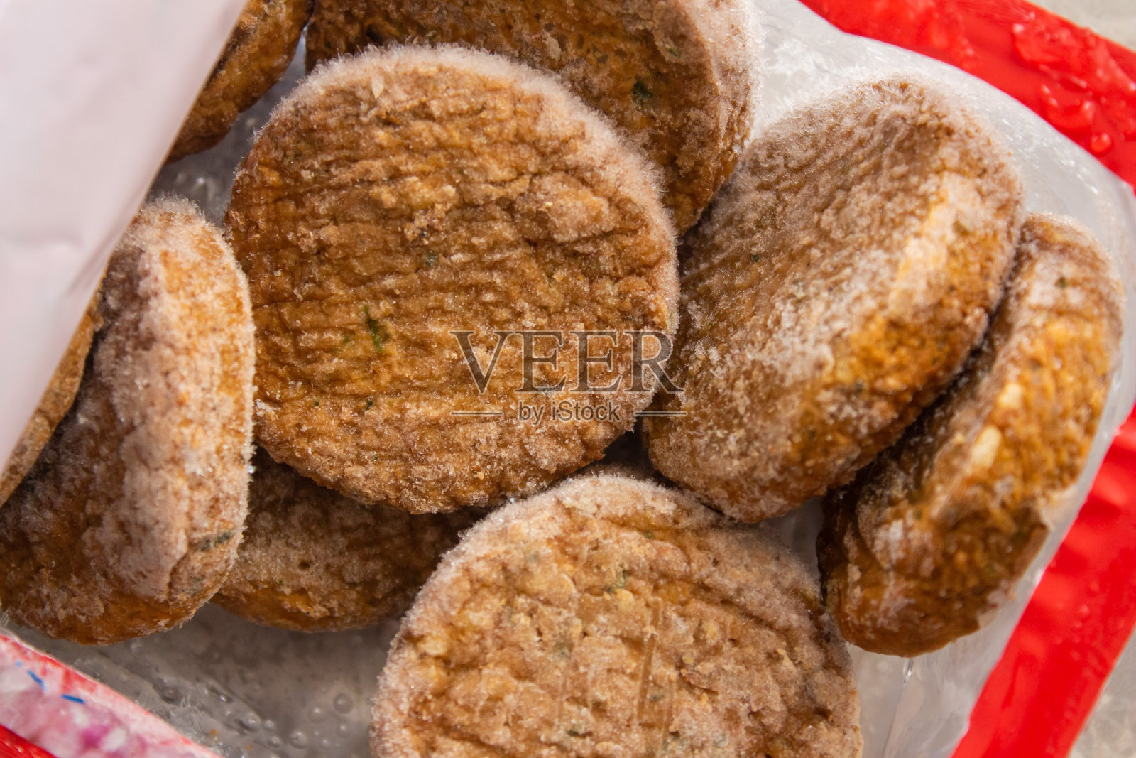 速冻肉丸的特写照片照片摄影图片