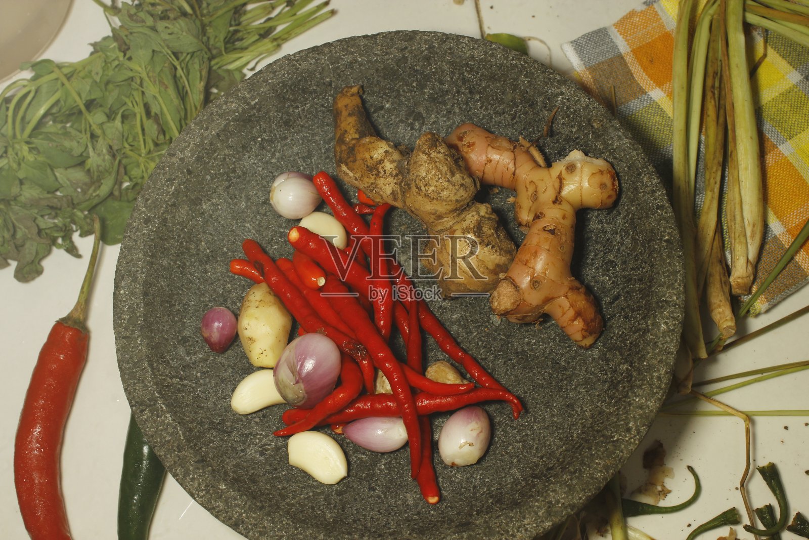 地面香料照片摄影图片