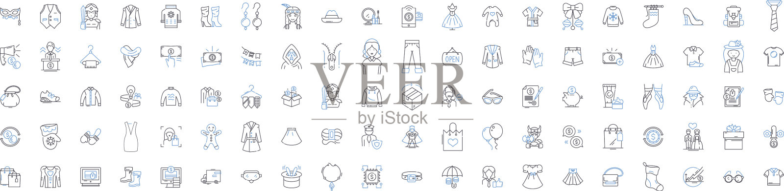 美容业务线图标系列彩妆图标素材