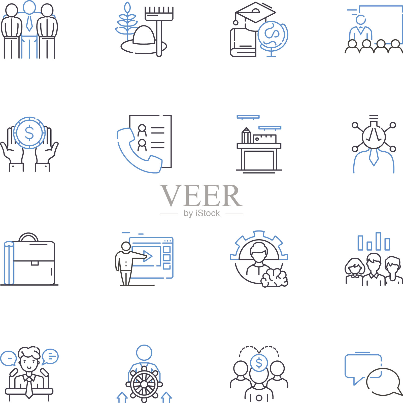 专家线图标收集专家图标素材