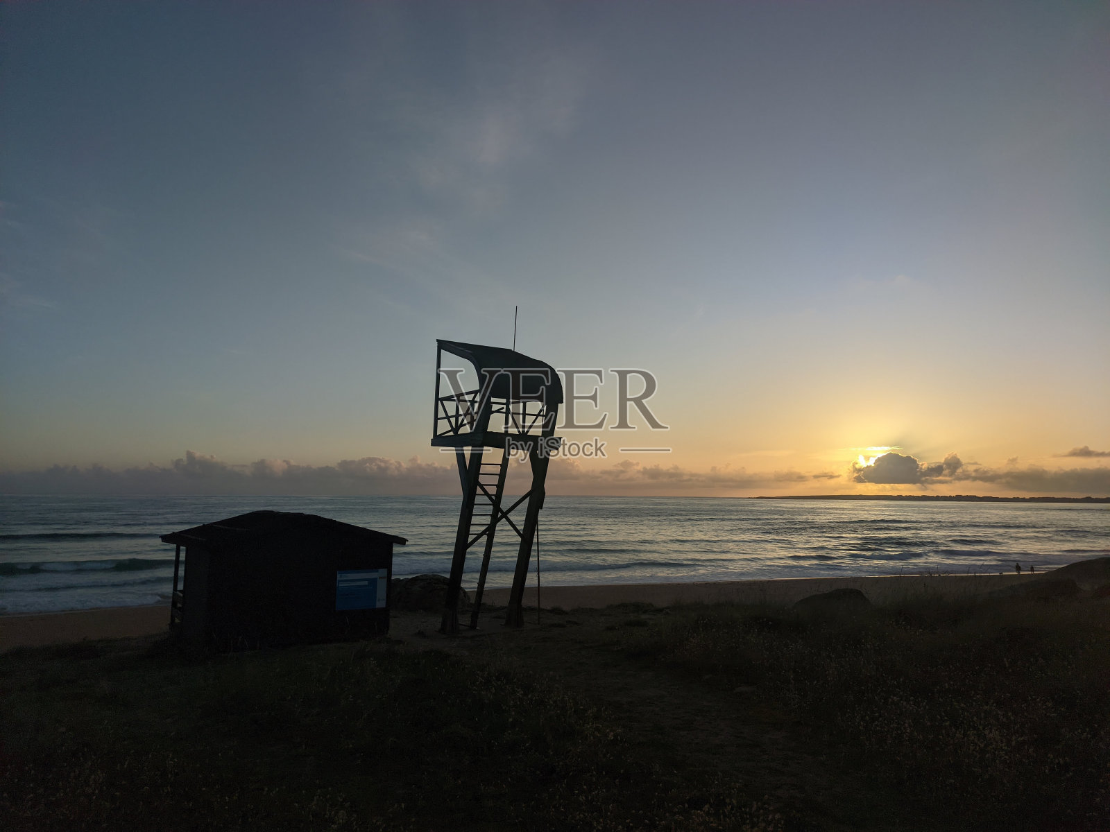 瓦楞纸多沙丘和Carregal泻湖自然公园照片摄影图片