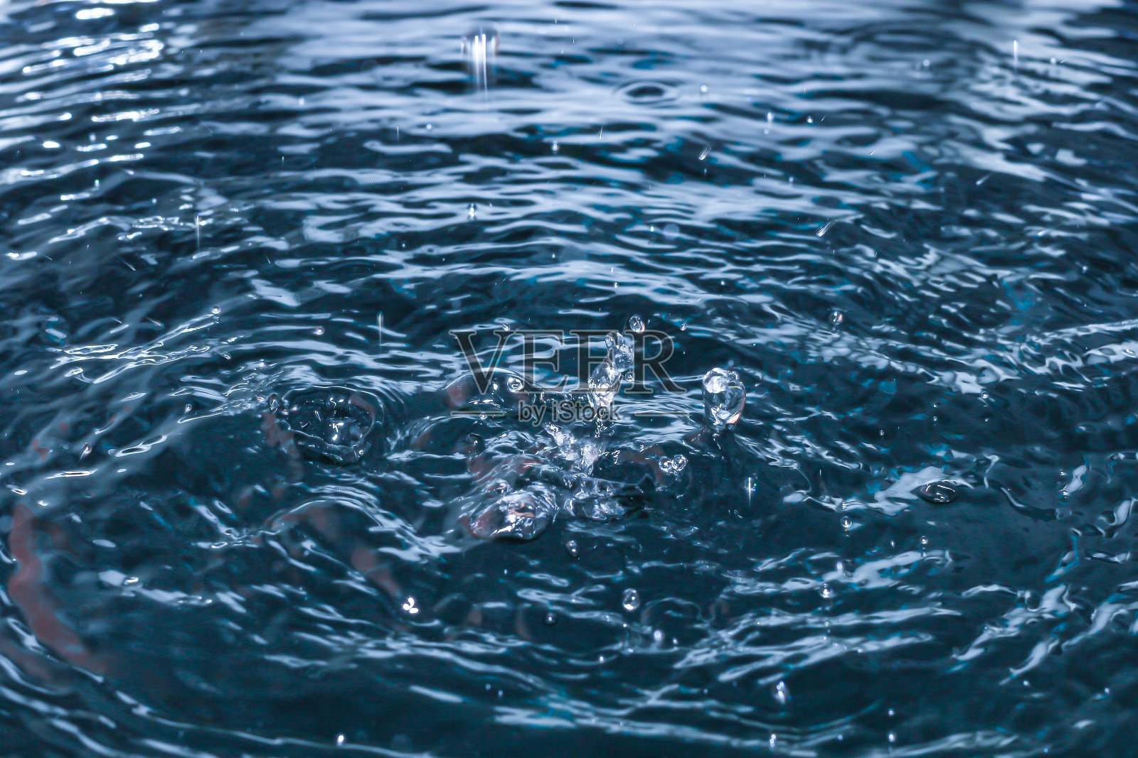 水蓝色。照片摄影图片