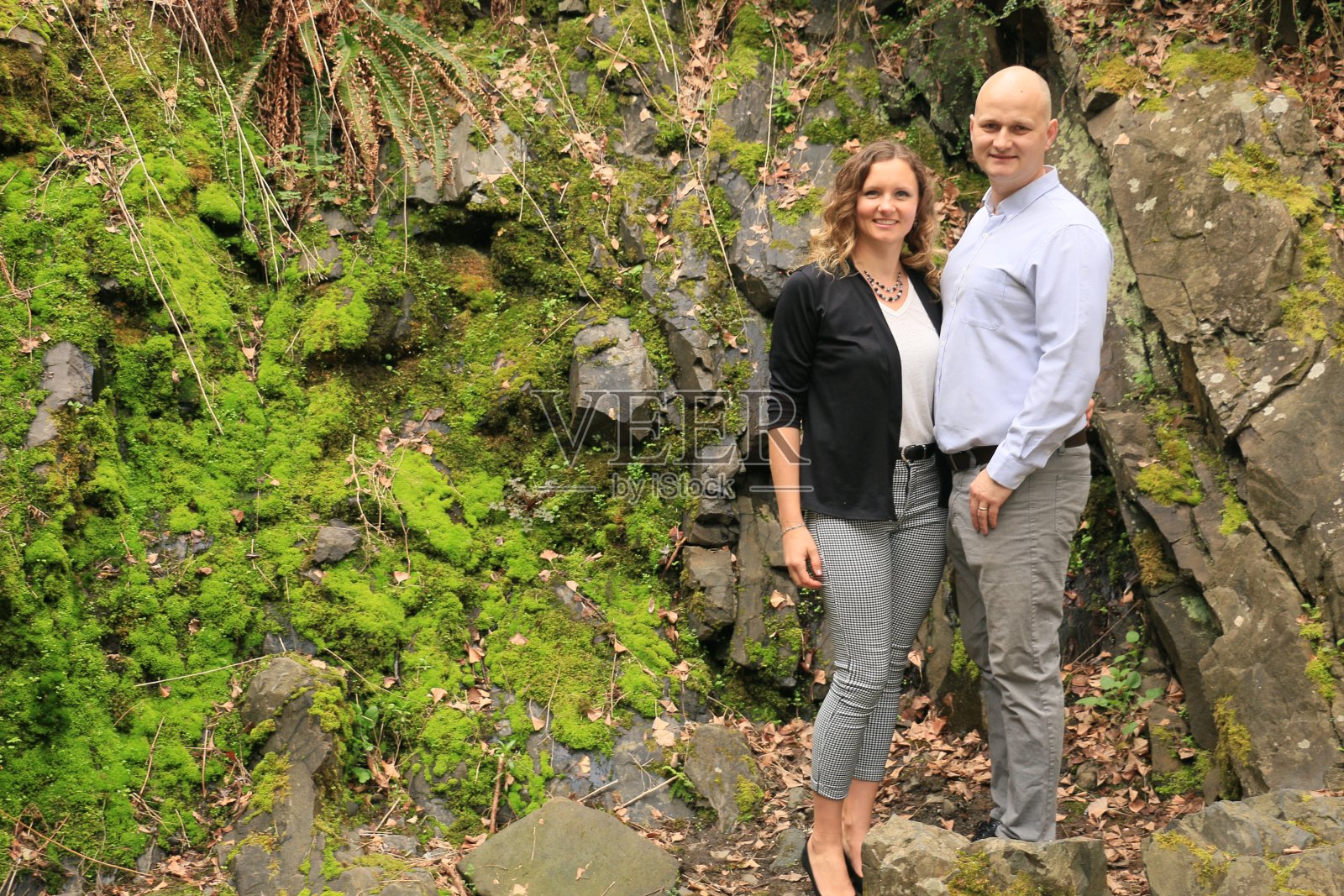 幸福夫妻照片摄影图片