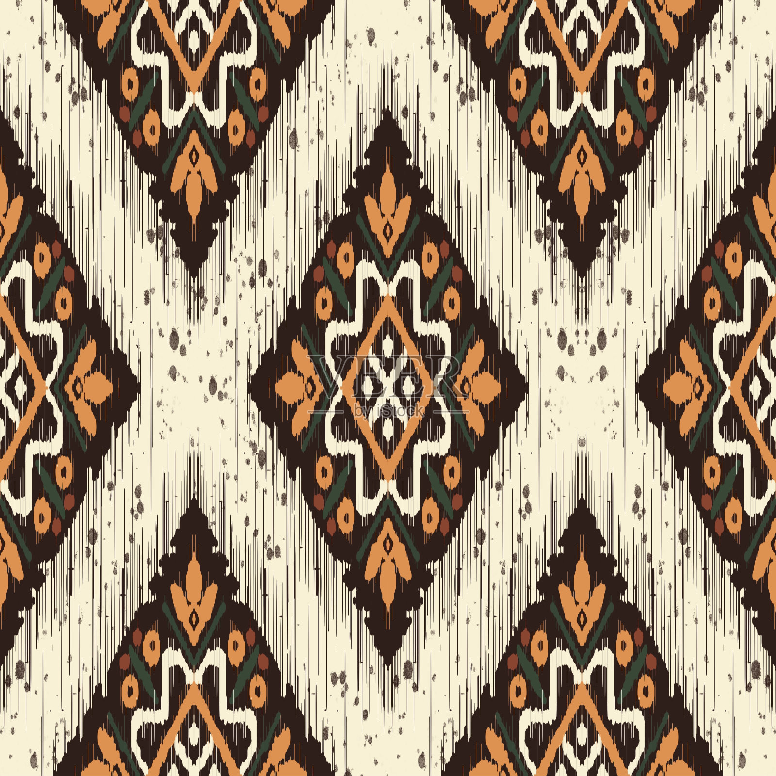 民族无缝格局插画图片素材