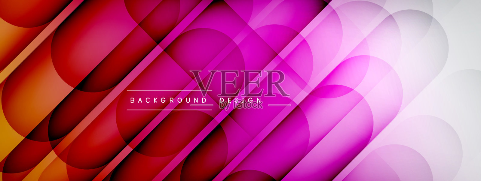 抽象背景-几何构图插画图片素材