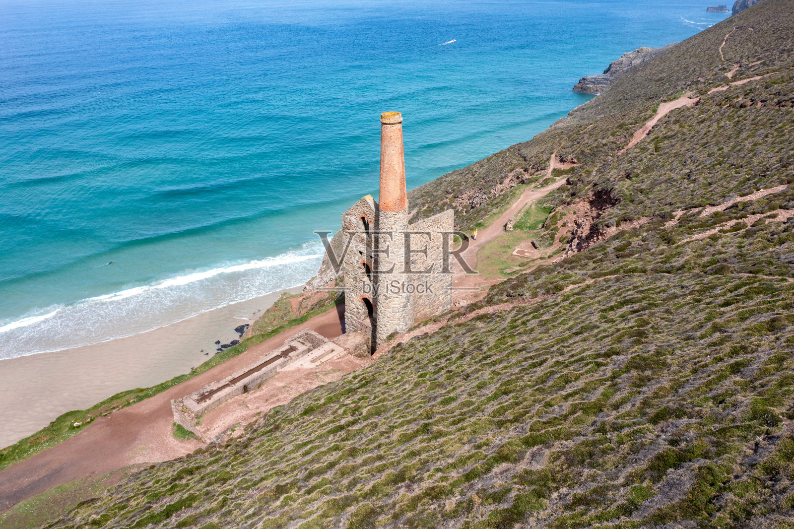 康沃尔锡矿-英国威尔科茨照片摄影图片