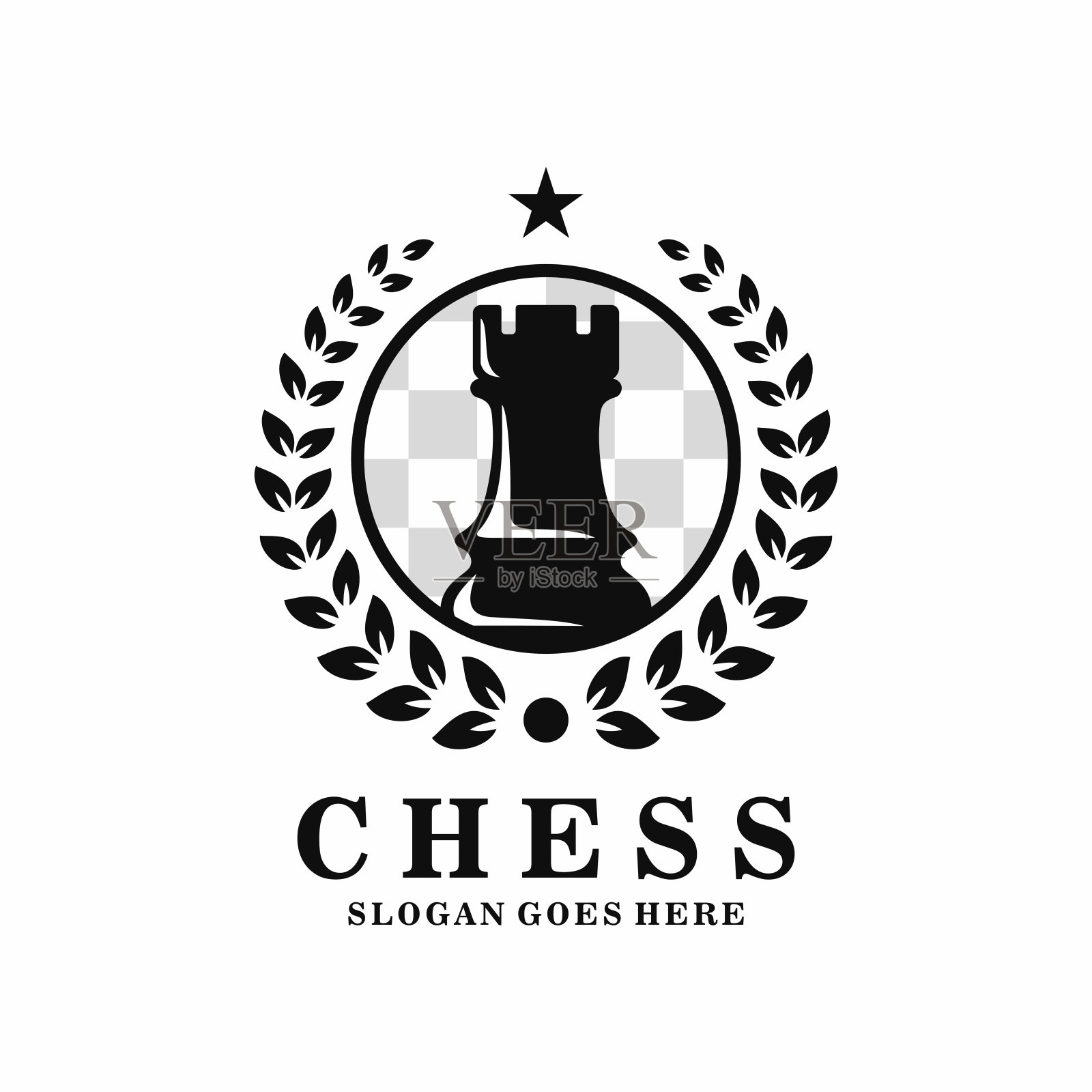 石棋符号设计矢量插图插画图片素材