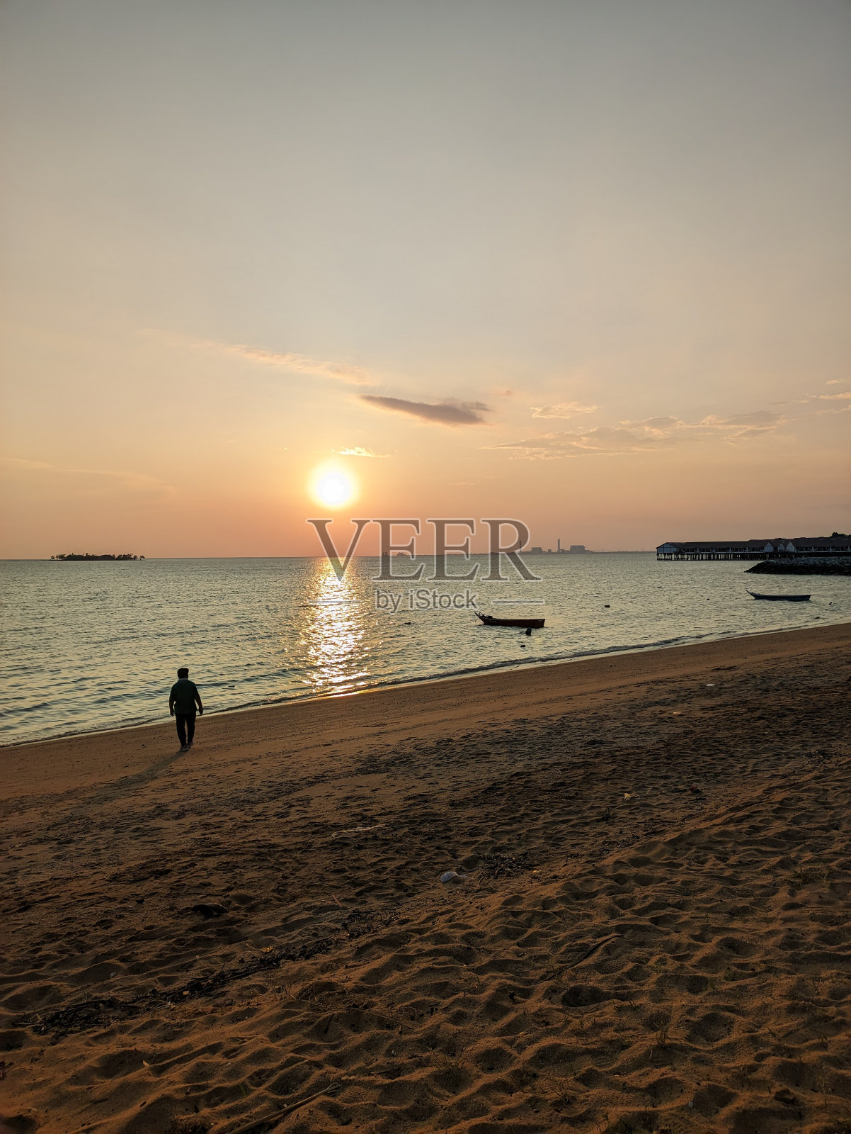 日落照片摄影图片