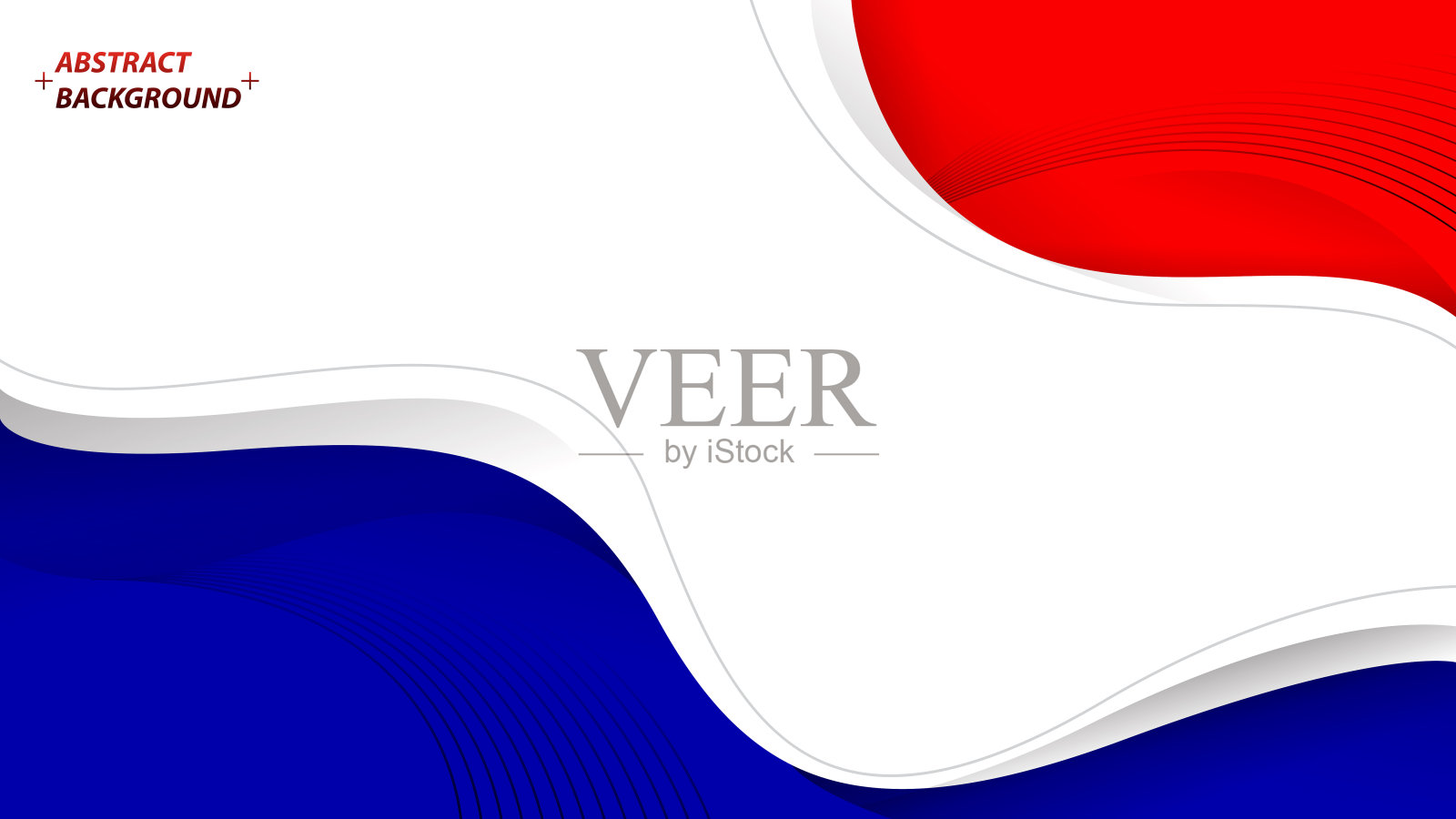 抽象的红蓝白背景插画图片素材