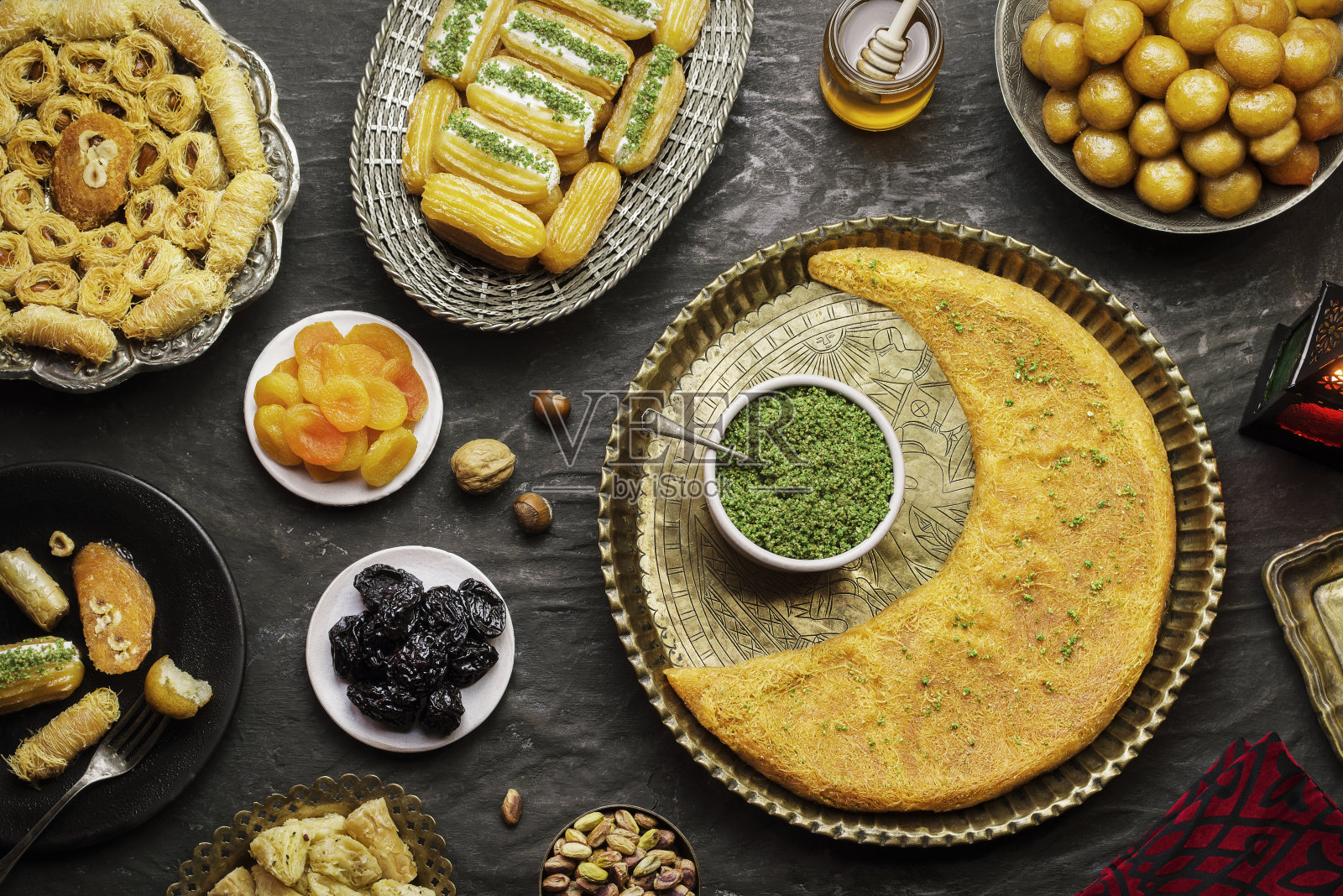 中东甜点照片摄影图片