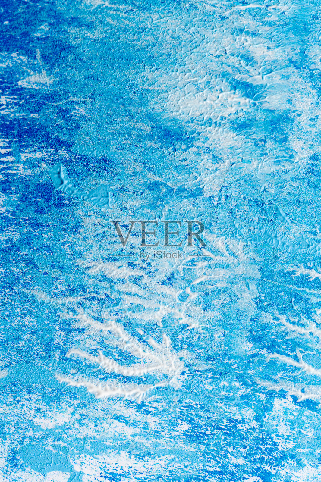 抽象手绘艺术蓝色背景照片摄影图片