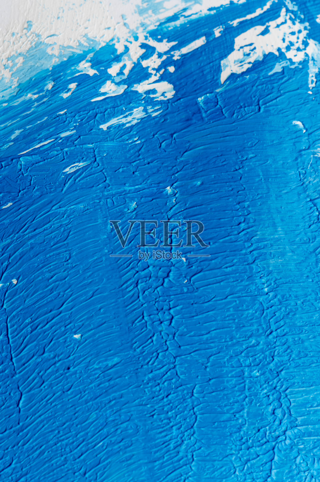 抽象手绘艺术蓝色背景照片摄影图片