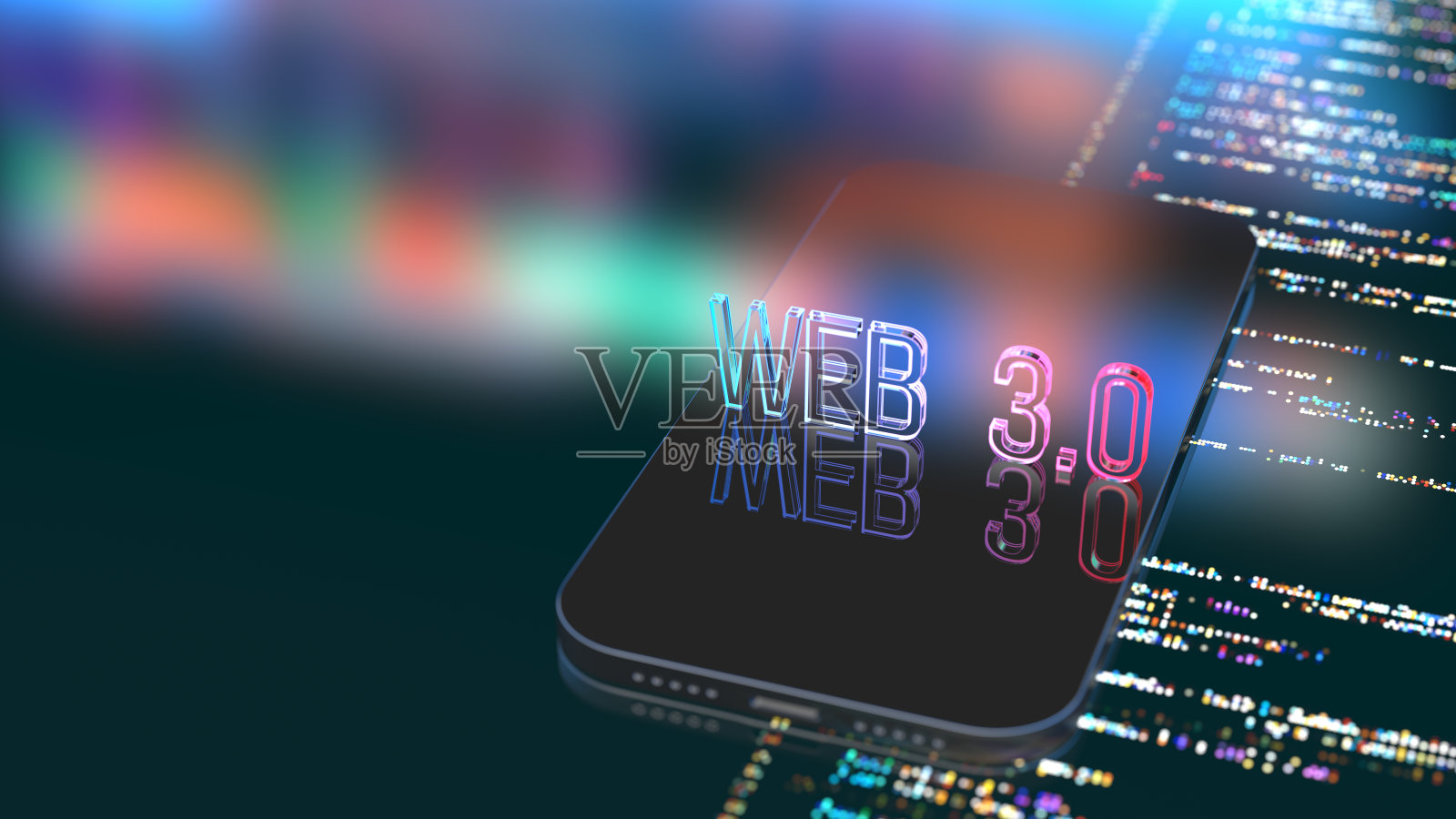 Web 3.0数字概念照片摄影图片