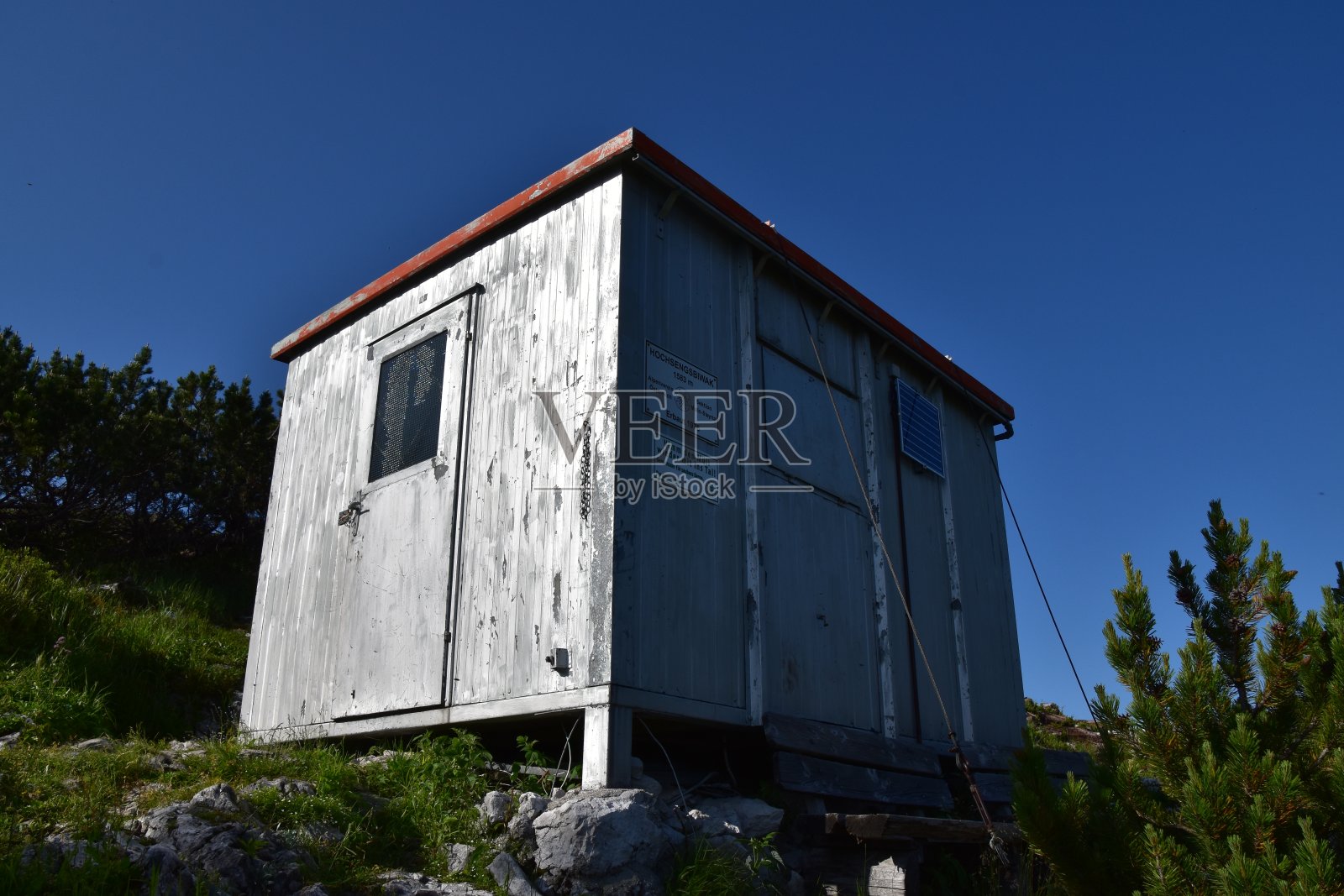 Uwe Anderle Biwak靠近Hochsengs，位于上奥地利Kalkalpen国家公园的Sengsengebirge照片摄影图片