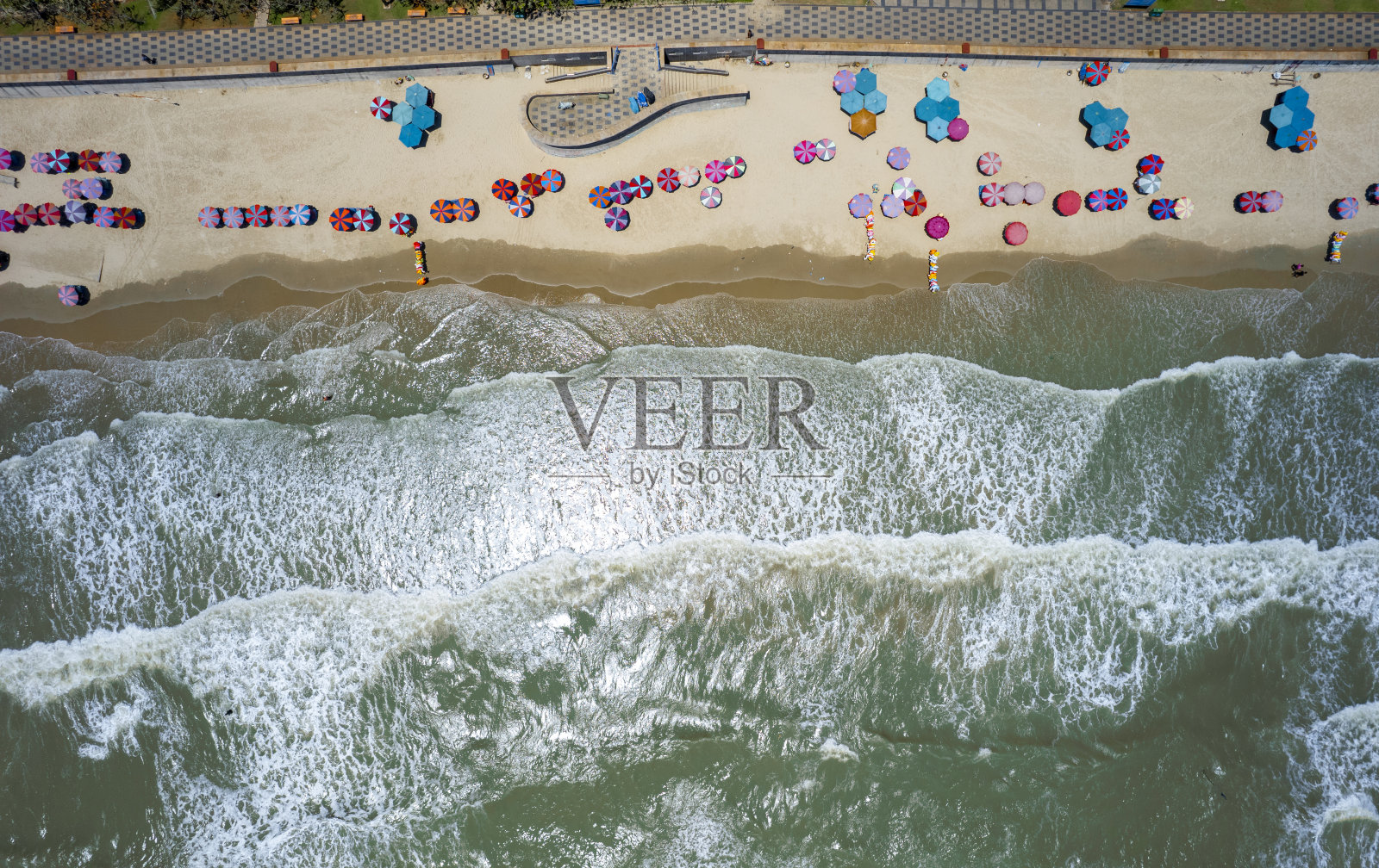 Vung - Tau沿海城市，越南巴里亚-Vung - Tau省。照片摄影图片