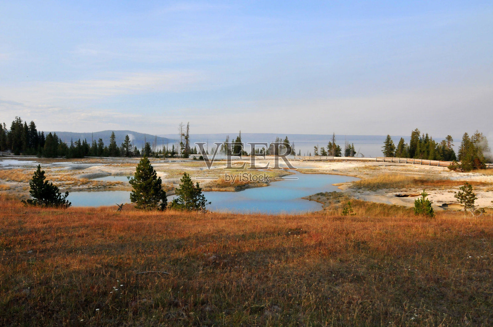 美国黄石国家公园的风景照片摄影图片
