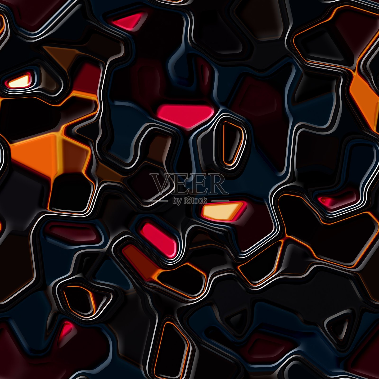 抽象的背景。无缝压花图案。无尽的纹理。8K高分辨率。3 d渲染。照片摄影图片