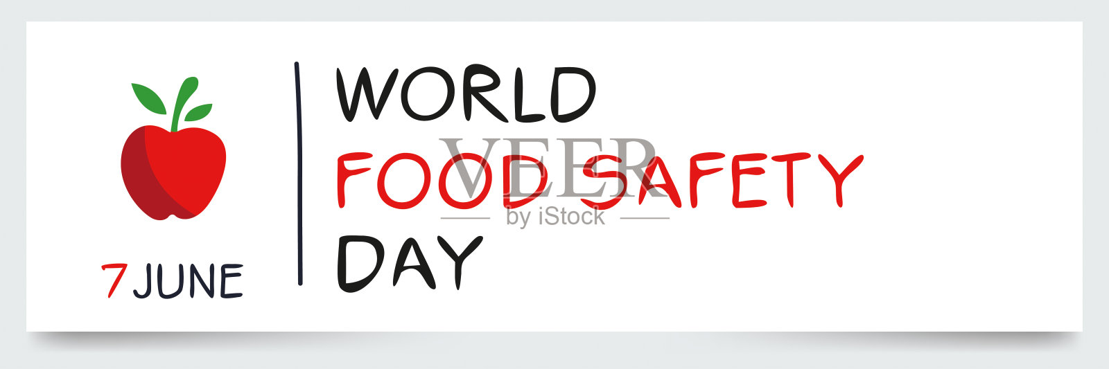 世界食品安全日。插画图片素材