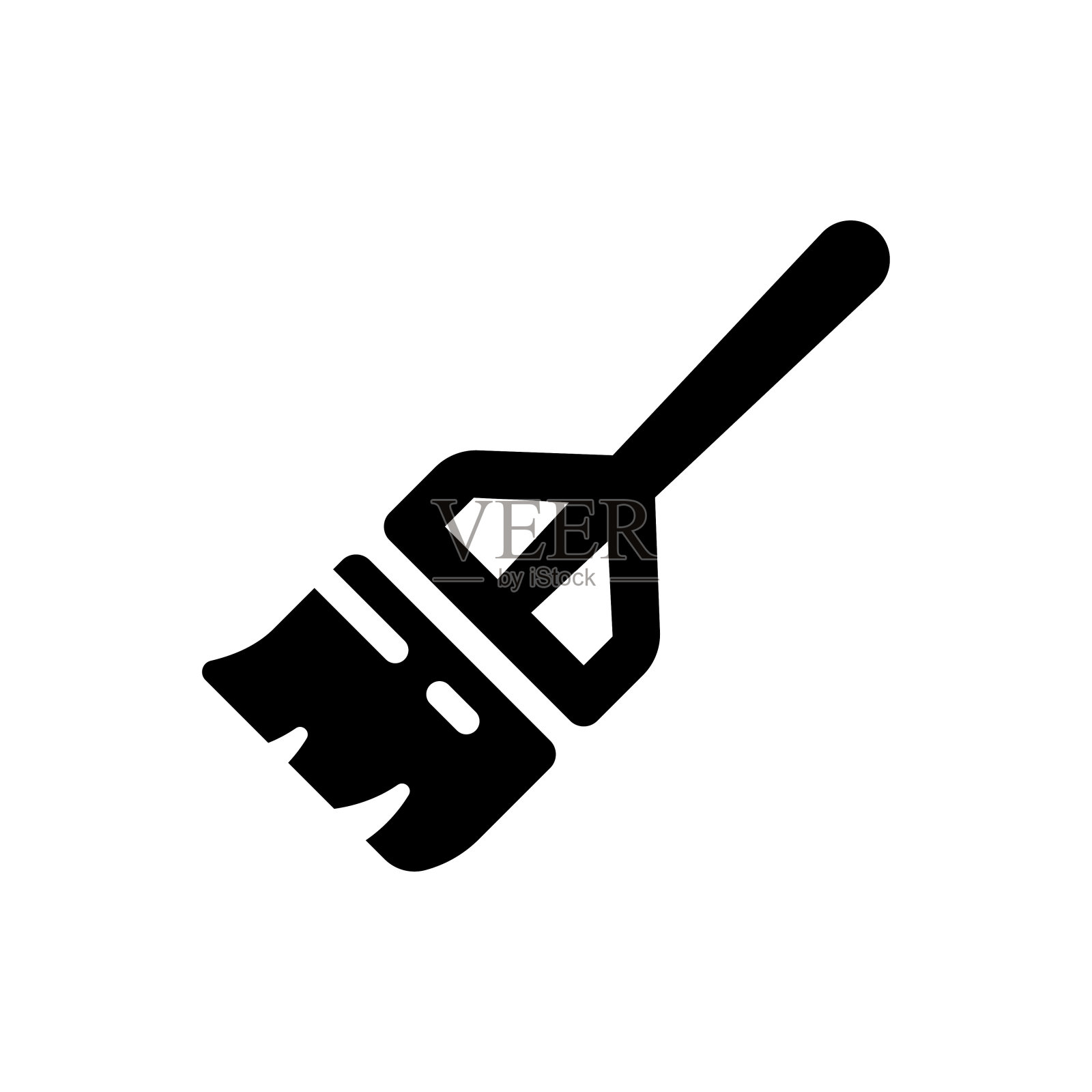 扫帚或扫帚图标矢量从酒店收集插画图片素材