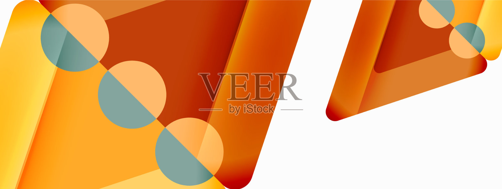 新潮的最小几何抽象背景插画图片素材