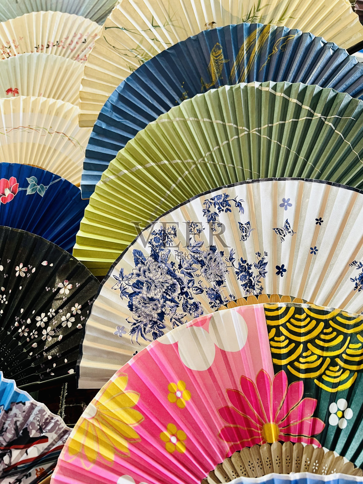 日本的粉丝照片摄影图片