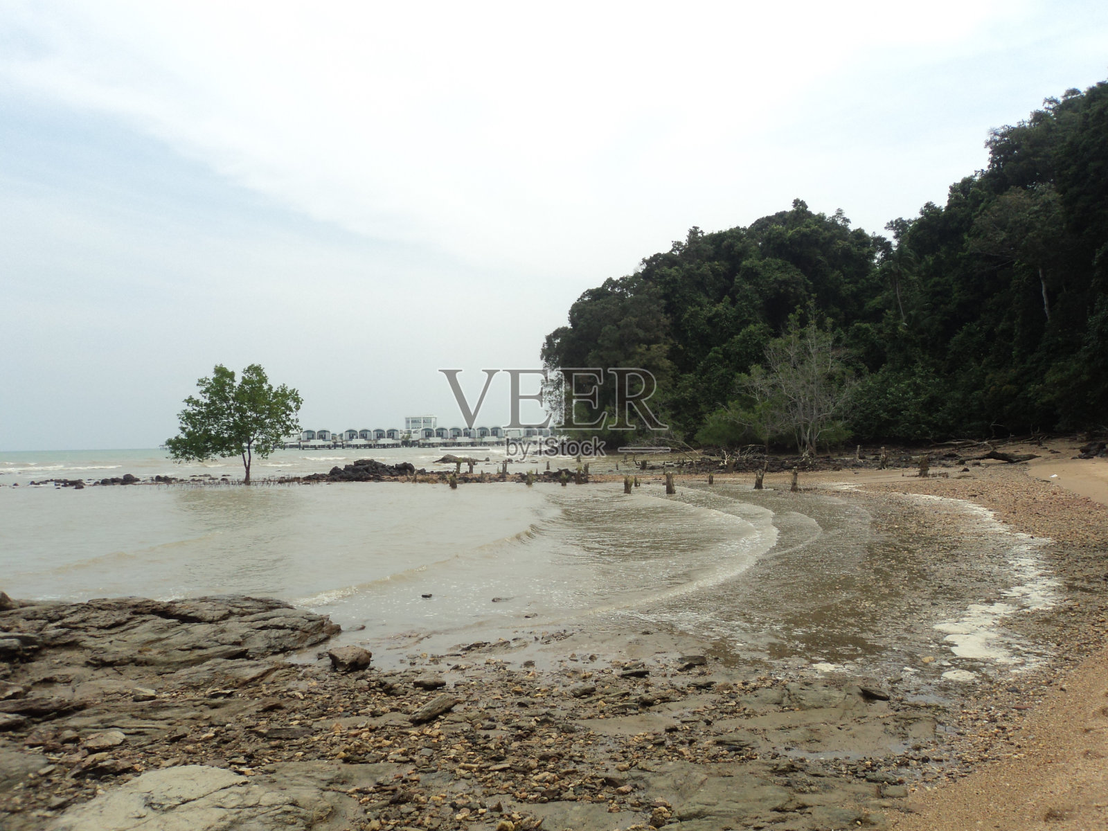 岛上照片摄影图片