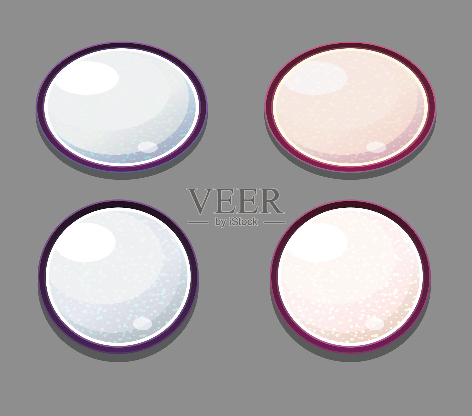 游戏按钮插画图片素材