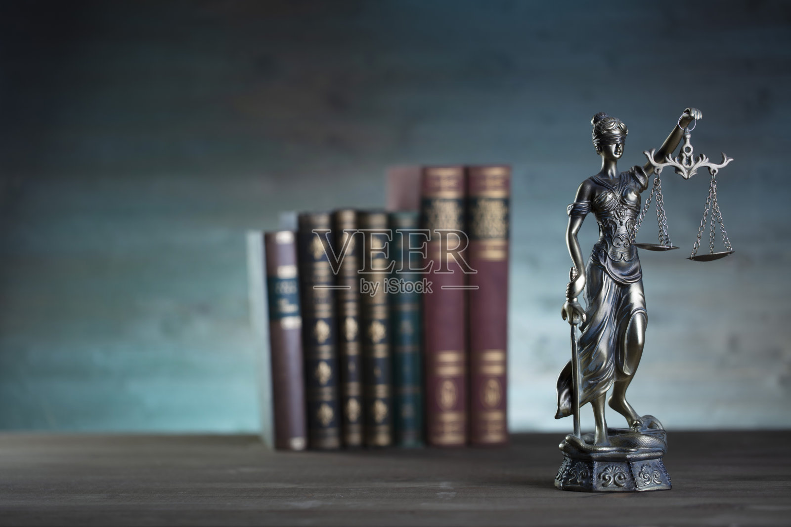 律师的办公室。照片摄影图片