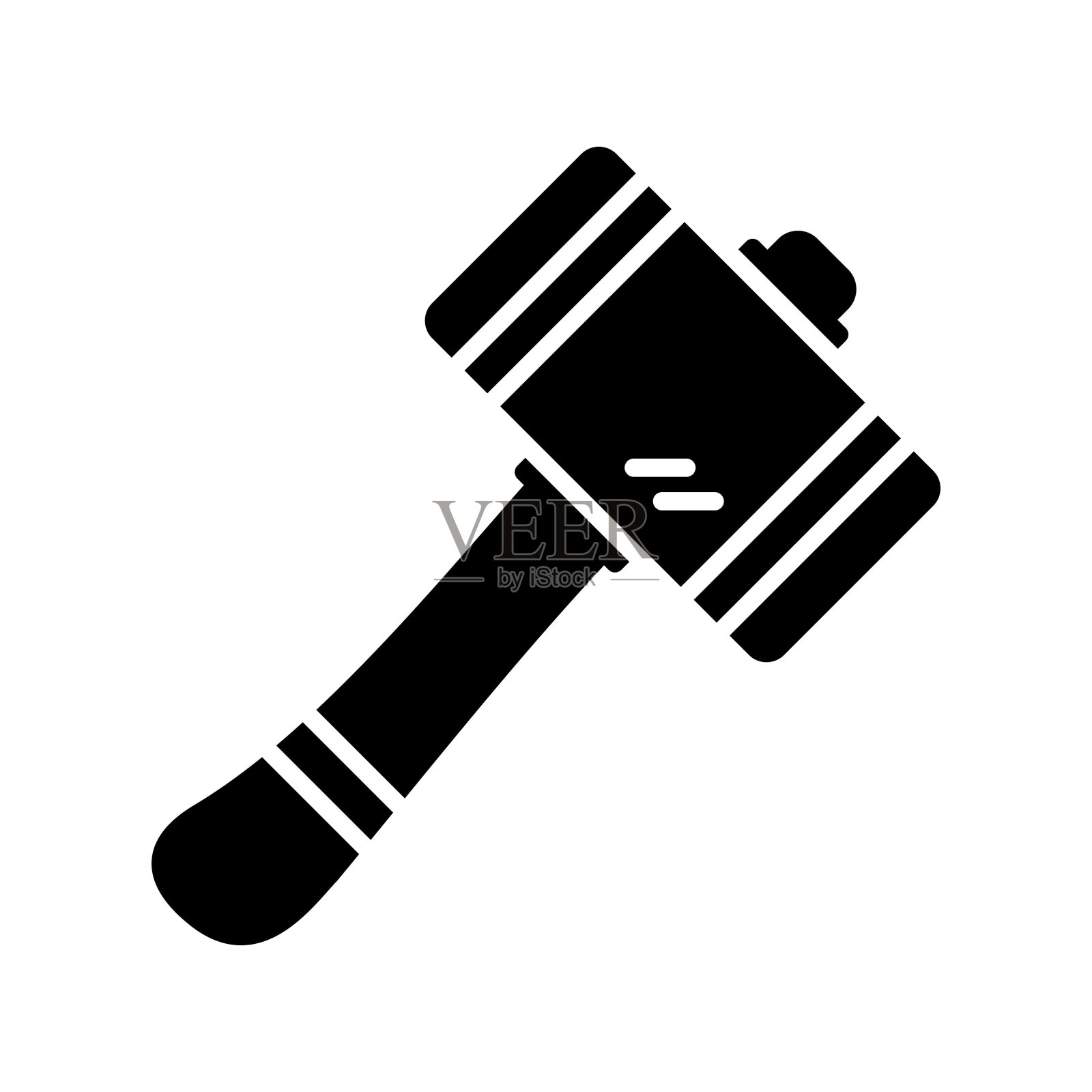 锤图标插画图片素材