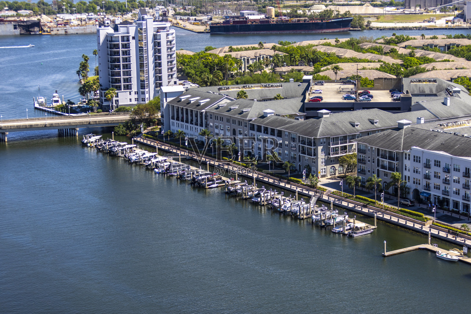 佛罗里达州坦帕湾的航拍照片照片摄影图片