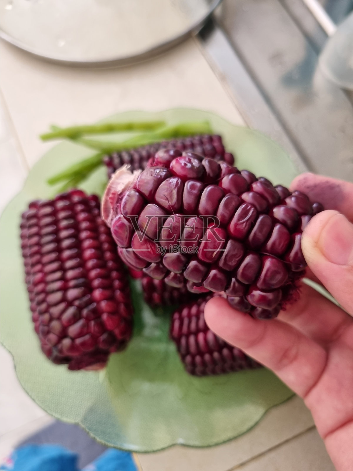 勃艮第玉米照片摄影图片