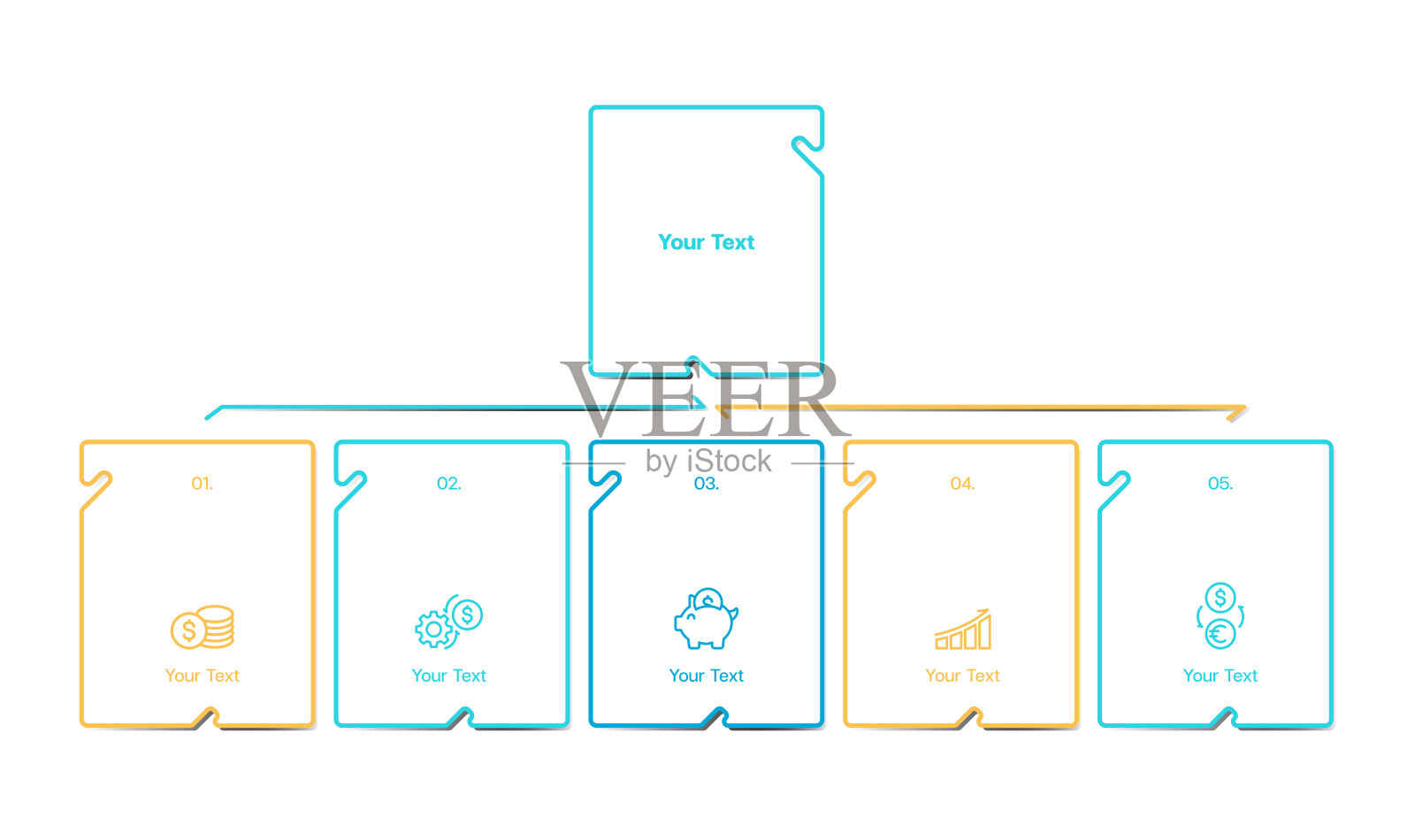 信息图表设计模板与地方为您的数据。矢量插图。股票插图
信息图表，图标，时间轴-视觉辅助，模板插画图片素材