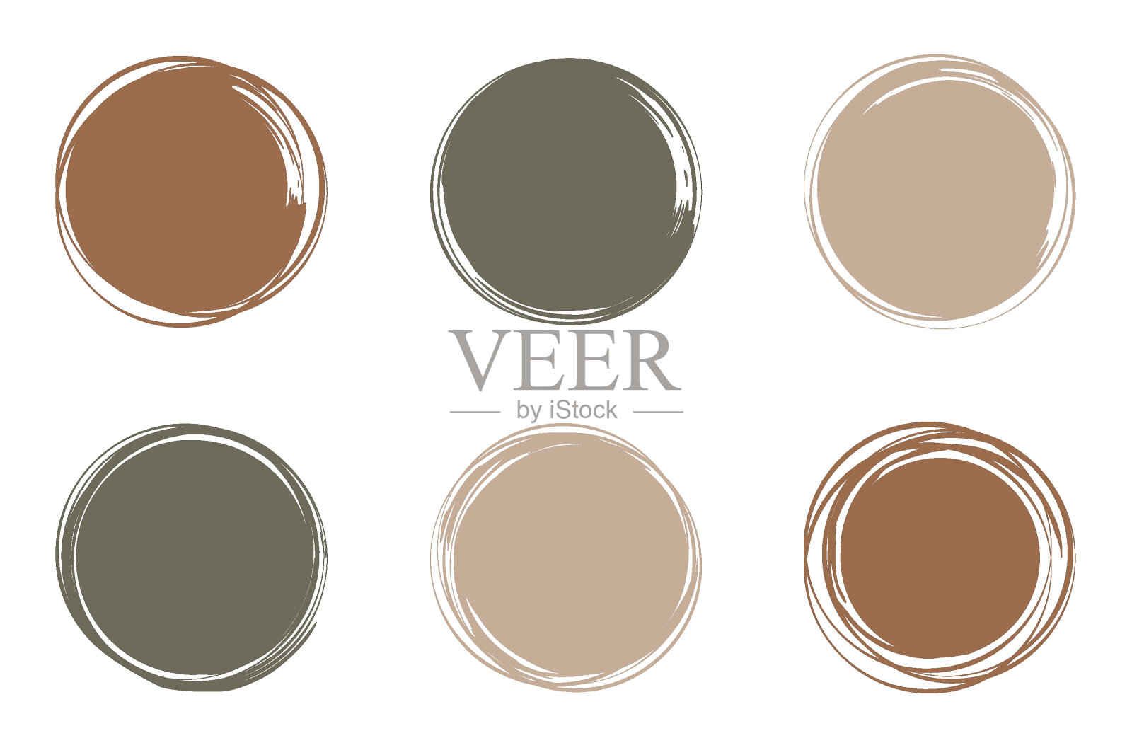 圆刷stroke_101插画图片素材