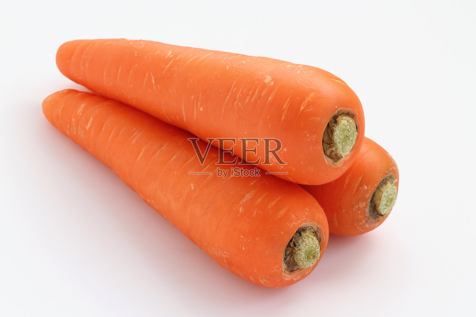 白底胡萝卜照片摄影图片