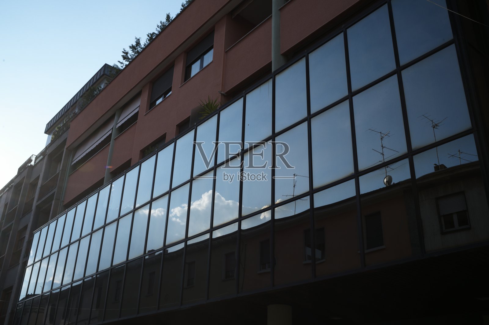 玻璃立面照片摄影图片