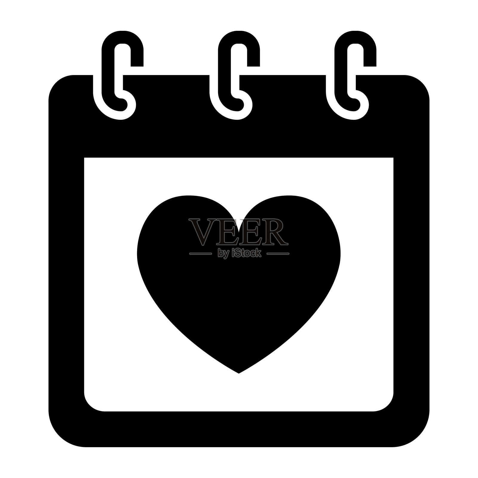 情人节图标插画图片素材