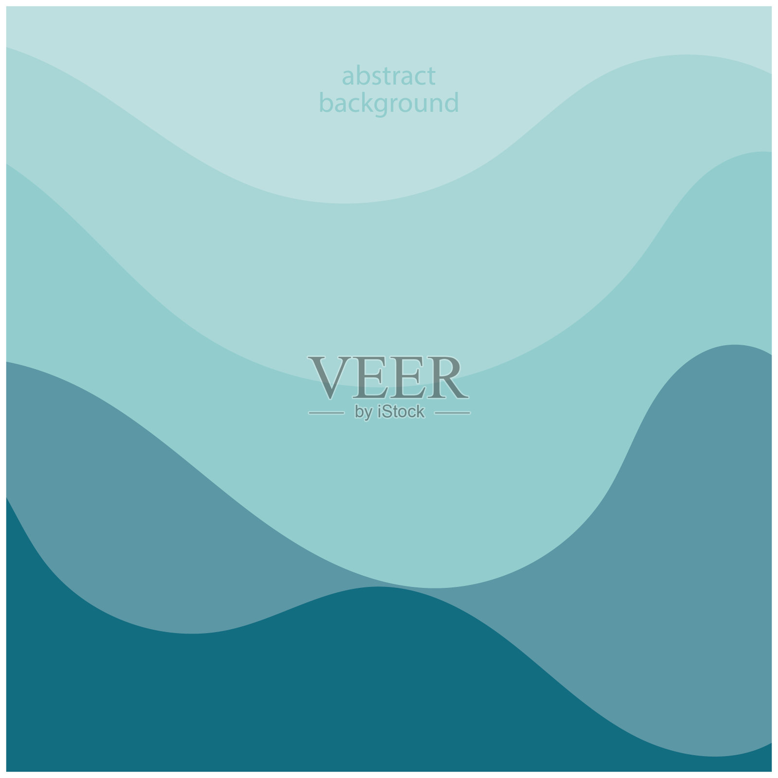 抽象的海滩波浪背景设计与蓝色矢量组合，概念设计为书籍封面，壁纸，游泳池，海洋，湖泊插画图片素材