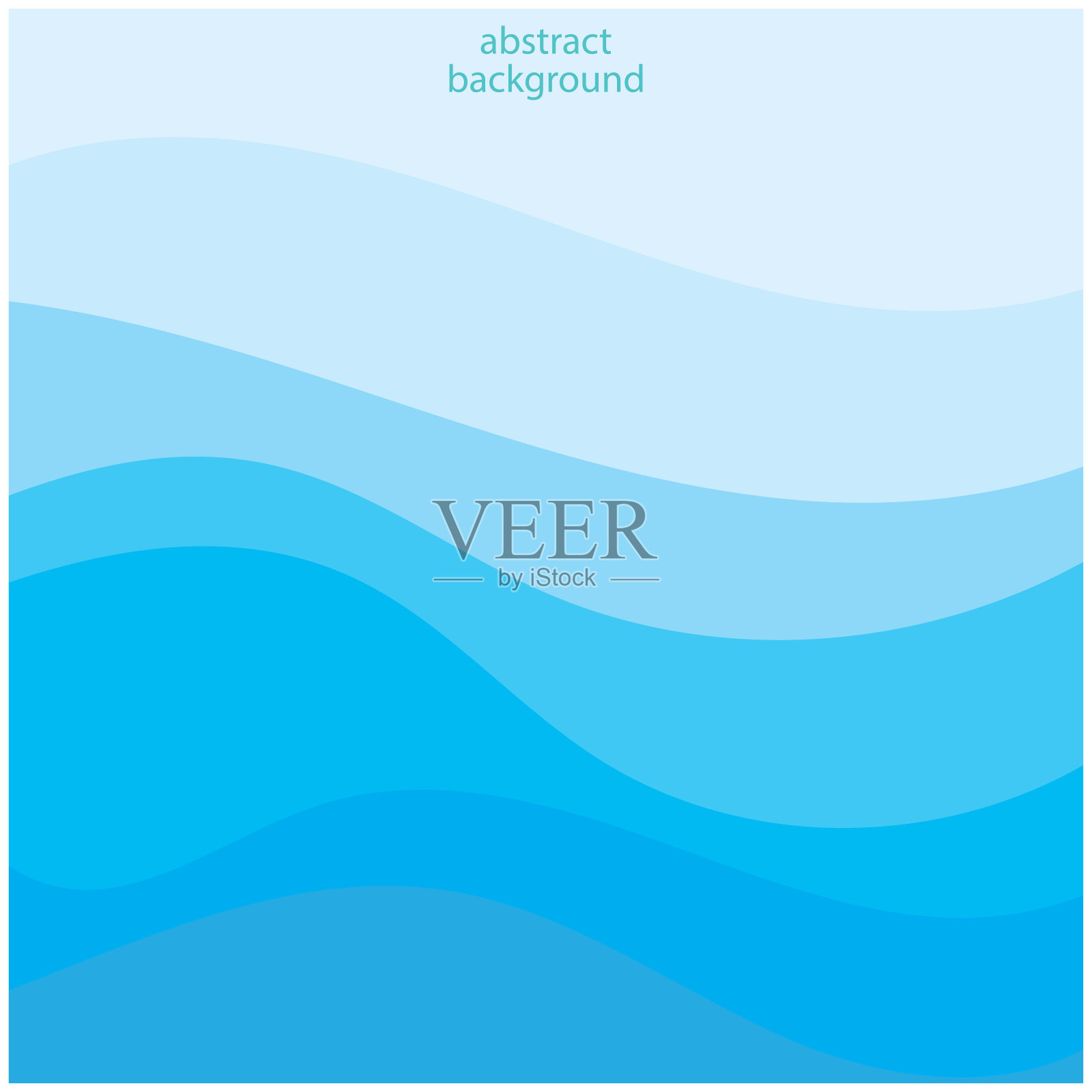 抽象的海滩波浪背景设计与蓝色矢量组合，概念设计为书籍封面，壁纸，游泳池，海洋，湖泊插画图片素材