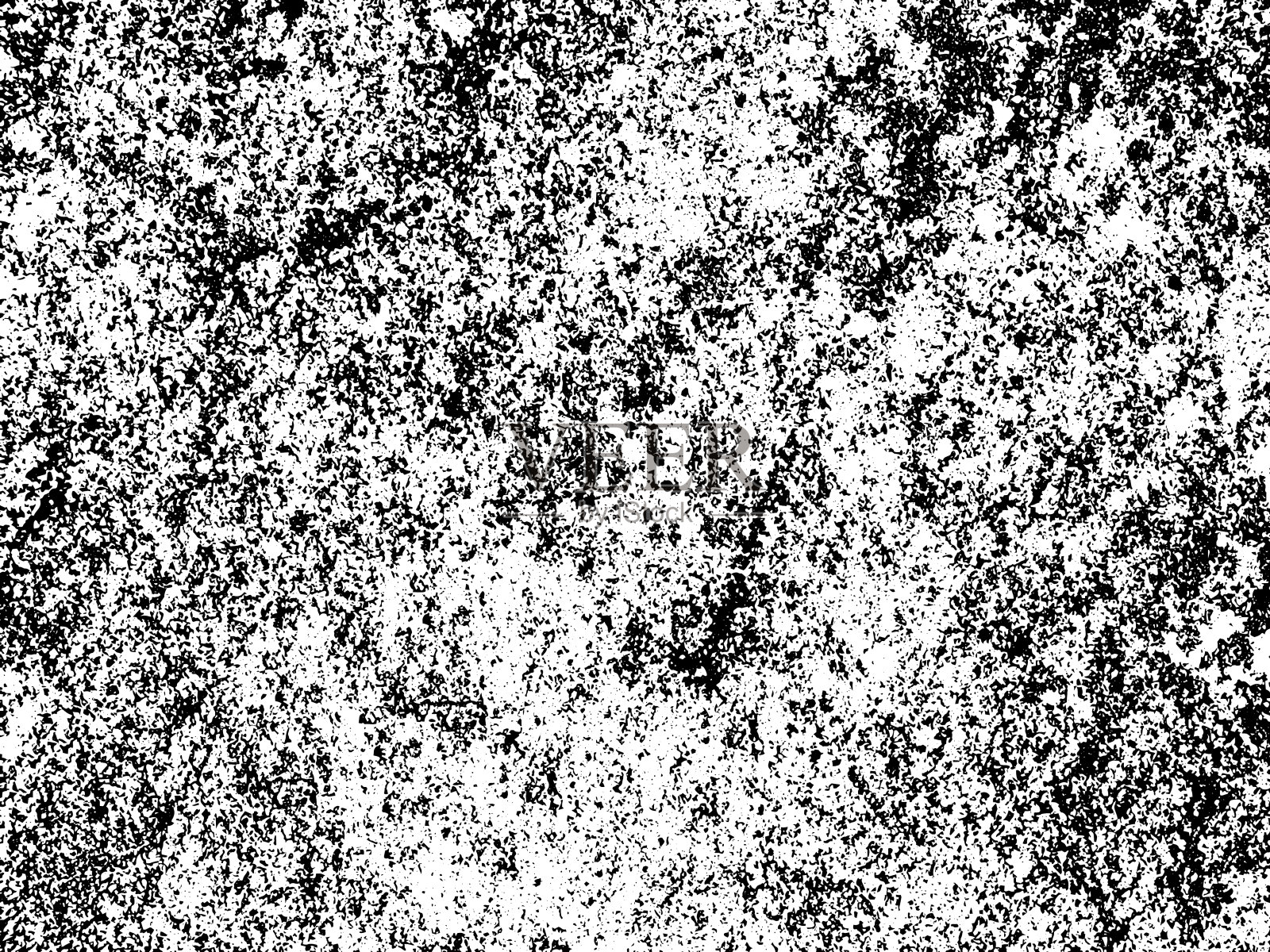 黑白杂色。遇险叠加纹理。抽象表面灰尘和粗糙脏墙的背景概念。插画图片素材